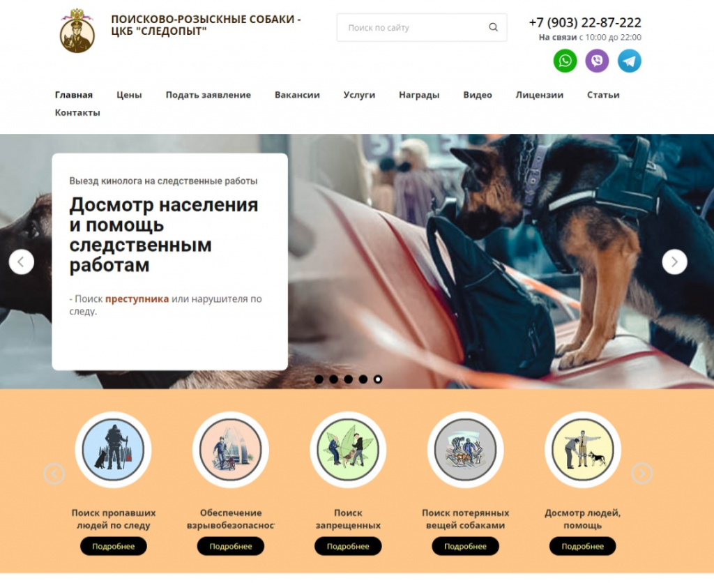 Резюме кинолога: поиск работы для кинологов